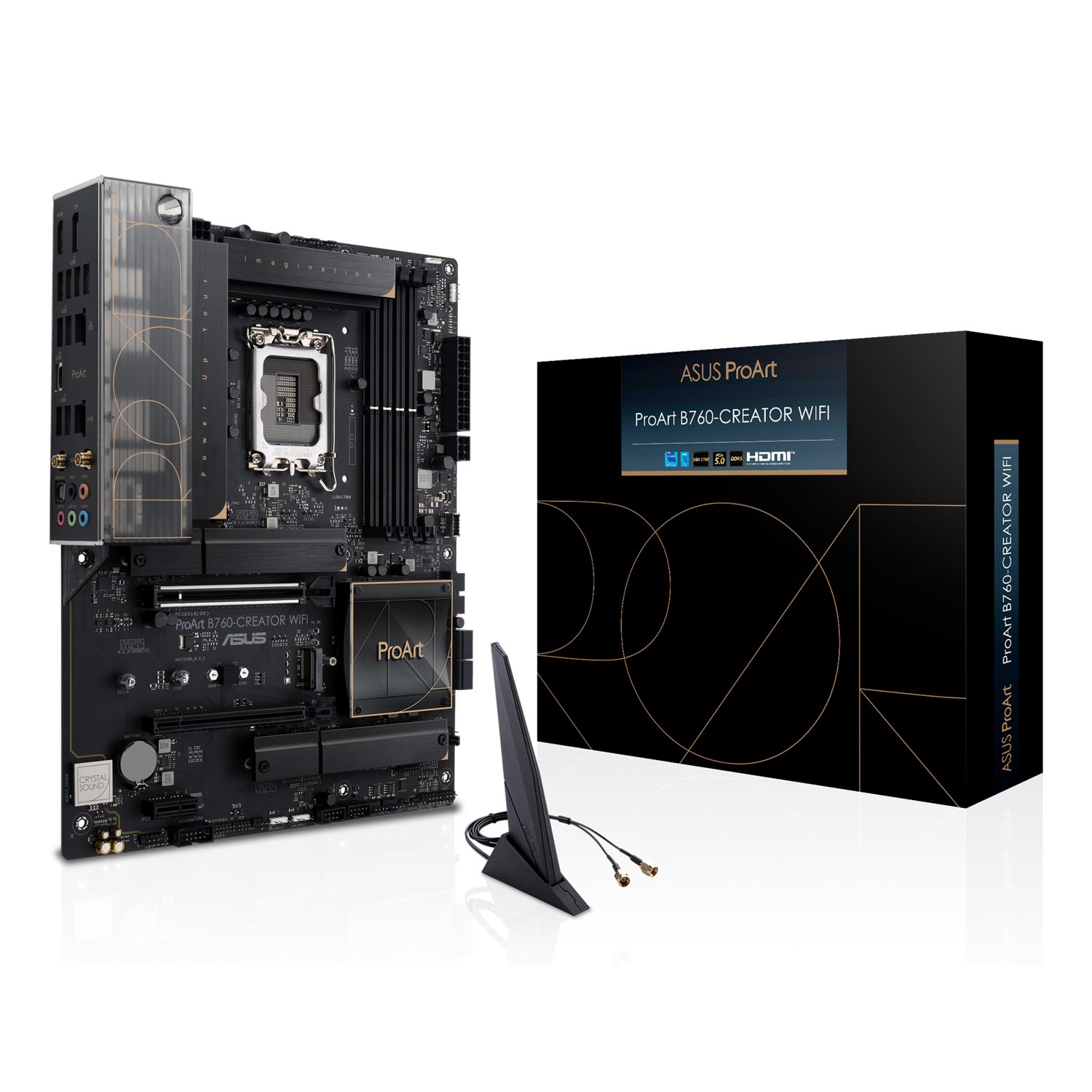 ASUS 90MB1FY0-M0EAY0, Intel, LGA 1700, Intel® Core™ i3, Intel® Core™ i5, Intel® Core™ i7, Intel® Core™ i9, LGA 1700, DDR5-SDRAM, 192 GB