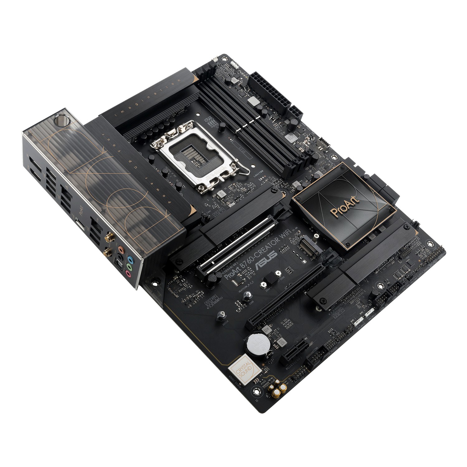 Zweites Bild vonASUS 90MB1FY0-M0EAY0, Intel, LGA 1700, Intel® Core™ i3, Intel® Core™ i5, Intel® Core™ i7, Intel® Core™ i9, LGA 1700, DDR5-SDRAM, 192 GB