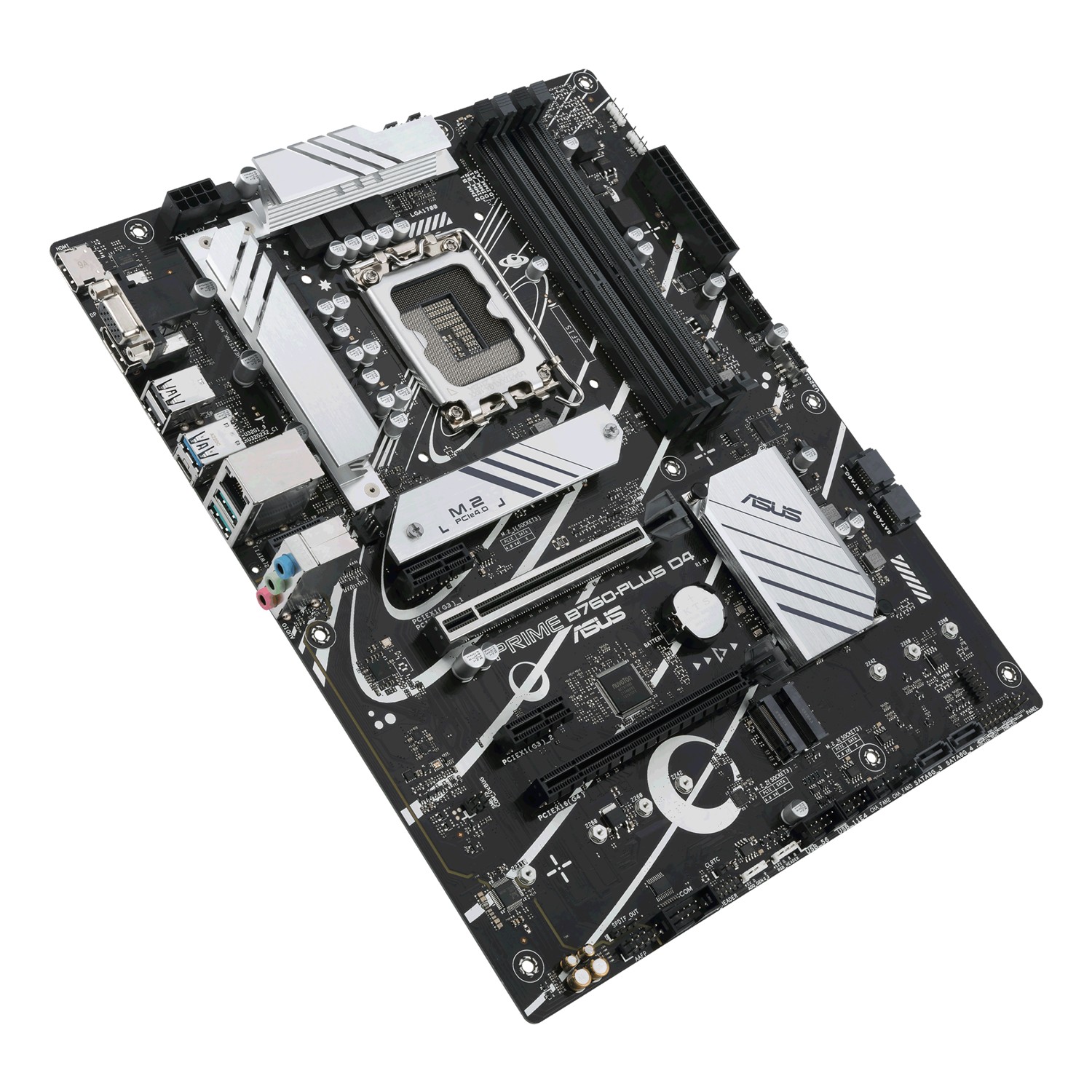Zweites Bild vonASUS PRIME B760-PLUS D4, Intel, LGA 1700, Intel® Celeron®, Intel® Pentium® Gold, Intel® Core™ i3, Intel® Core™ i5, Intel® Core™..., LGA 1700, DDR4-SDRAM, 128 GB