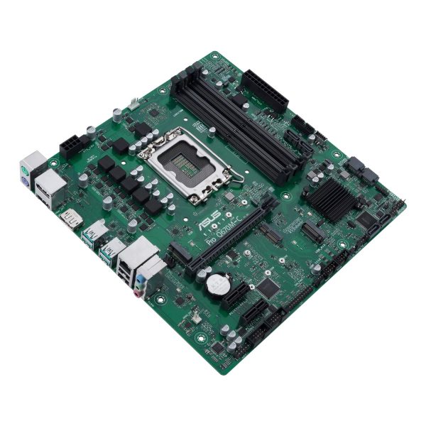 Zweites Bild vonASUS PRO Q670M-C-CSM, Intel, LGA 1700, Intel® Celeron®, Intel® Core™ i3, Intel® Core™ i5, Intel® Core™ i7, Intel® Core™ i9,..., LGA 1700, DDR5-SDRAM, 192 GB