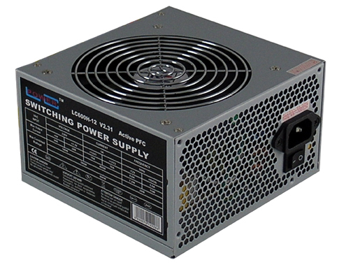 LC-Power LC600H-12 V2.31, 600 W, Aktiv, 24 A, 20 A, 20 A, 24 A