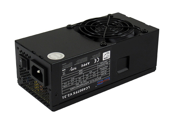 LC-Power LC-400TFX V2.31, 350 W, 400 W, +3.3V,+24V,+5V, Aktiv, 97 W, 397 W