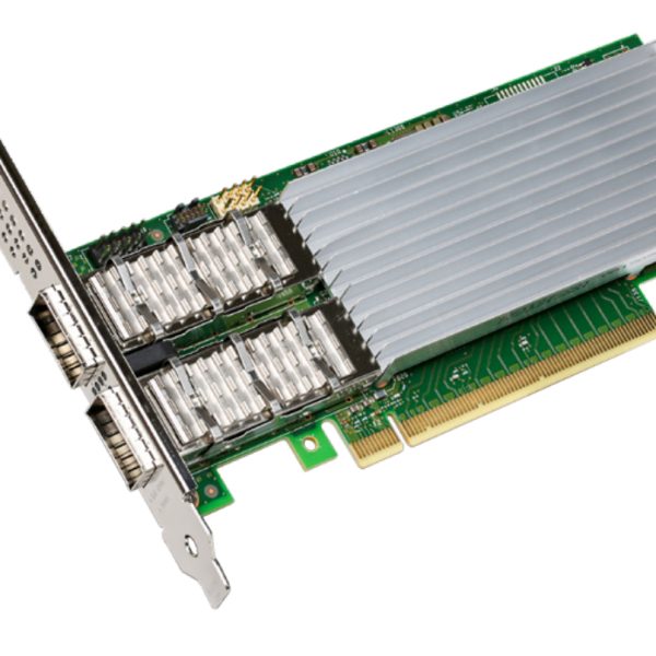 Intel ® Ethernet-Netzwerkadapter E810-CQDA2, Eingebaut, Kabelgebunden, PCI Express, Faser, 100000 Mbit/s