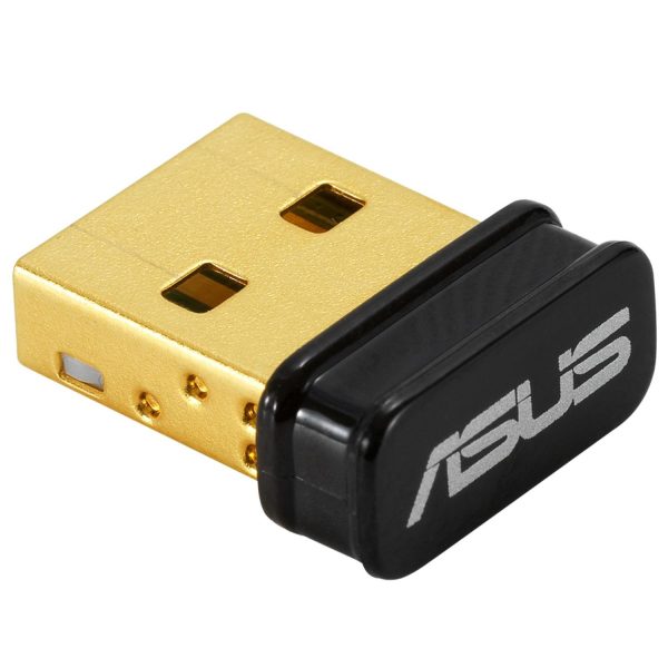 ASUS USB-BT500, Kabellos, USB, Bluetooth, 3 Mbit/s, Schwarz, Gold