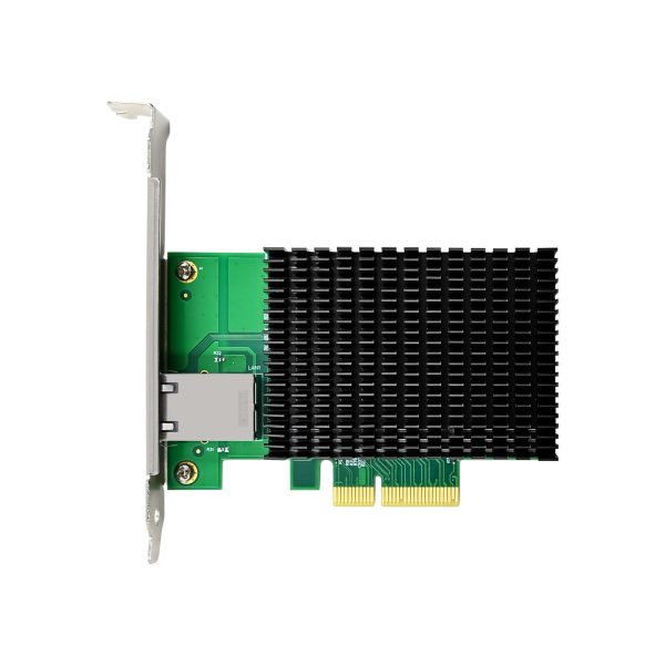 Zweites Bild vonLevelOne 10-Gigabit-PCIe-Netzwerkkarte, 1 x RJ45, Eingebaut, Kabelgebunden, PCI Express, Ethernet, 10000 Mbit/s, Grün