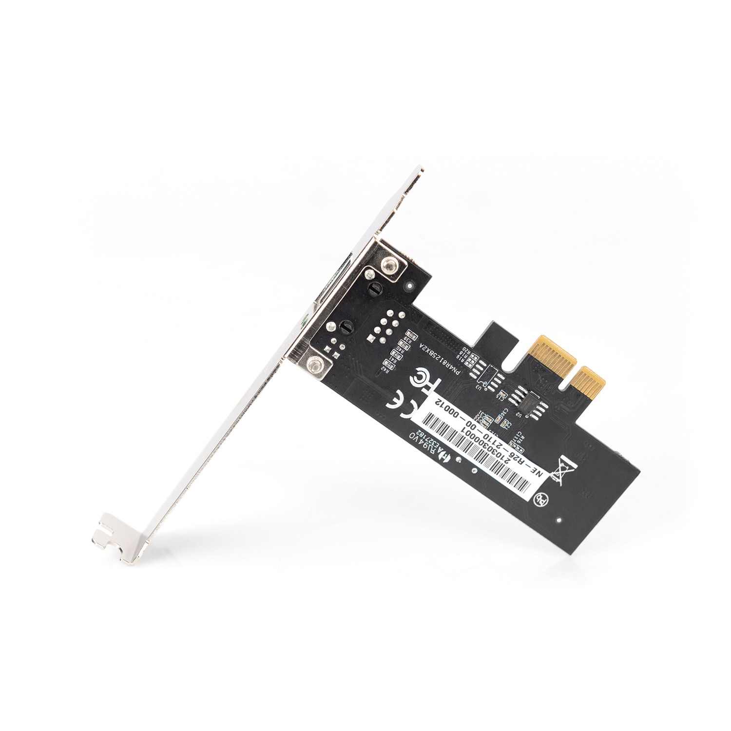 Zweites Bild vonDIGITUS Single Port 2,5 Gigabit Ethernet Netzwerkkarte, RJ45, PCI Express, Realtek Chipsatz