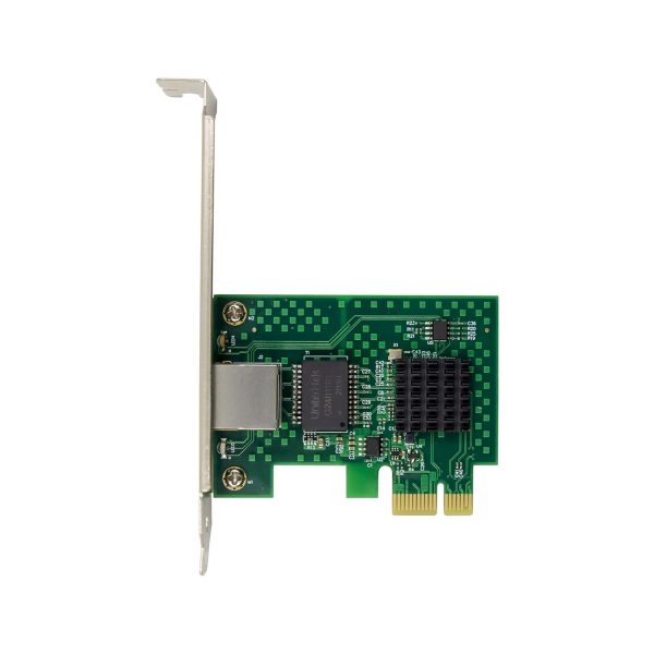 Zweites Bild vonLevelOne 2,5-Gigabit-PCIe-Netzwerkkarte, 1 x RJ45, Eingebaut, Kabelgebunden, PCI Express, Ethernet, 5000 Mbit/s, Grün