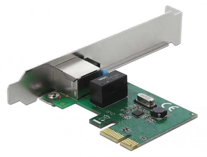Zweites Bild vonDelock 90381, Eingebaut, Kabelgebunden, PCI Express, Ethernet, 100 Mbit/s