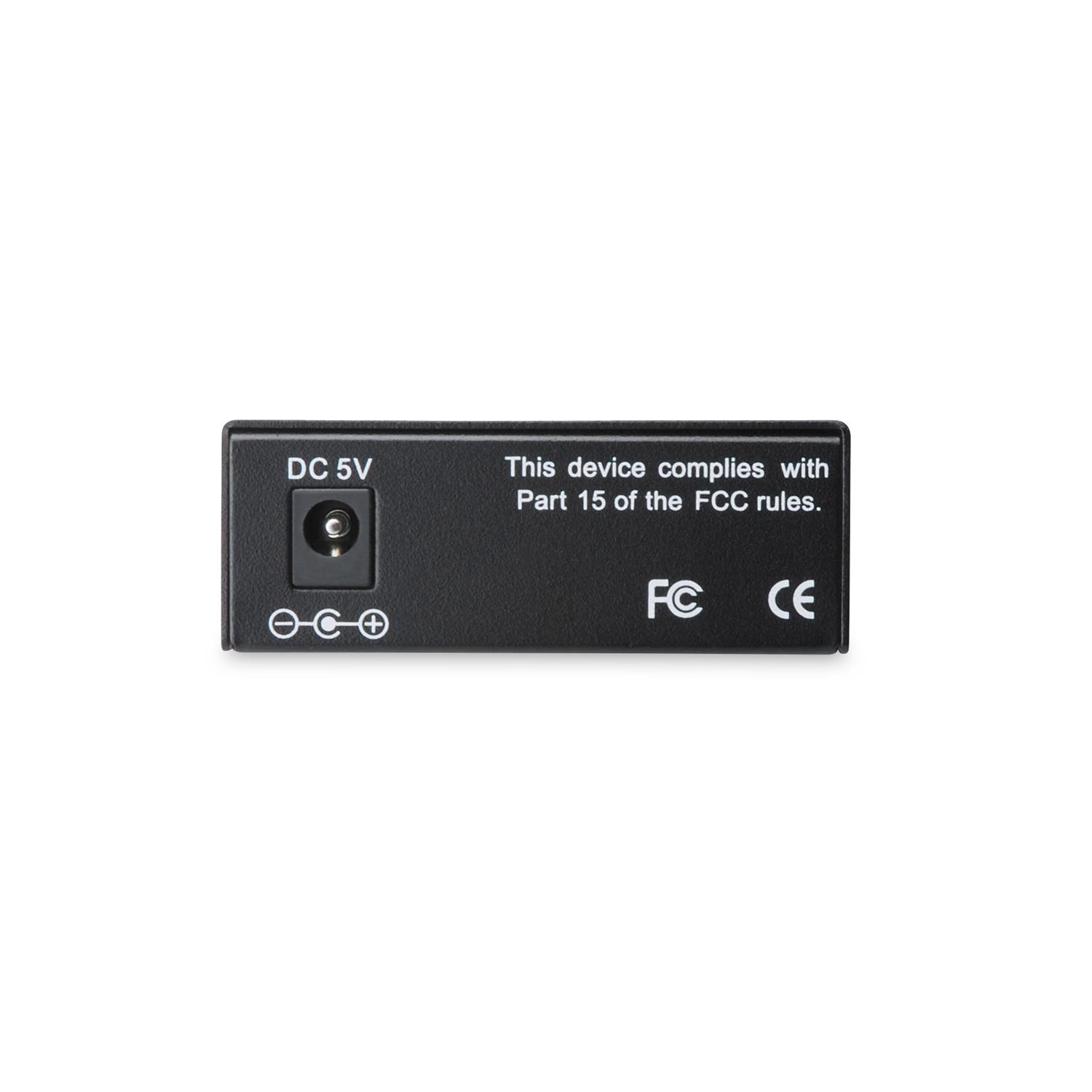Zweites Bild vonDIGITUS Fast Ethernet Medienkonverter, RJ45 / ST