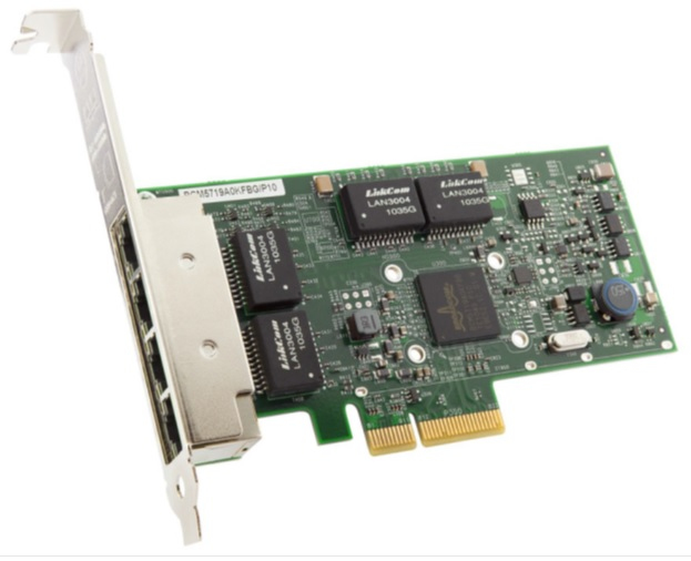 BROADCOM BCM5719-4P, Eingebaut, Kabelgebunden, PCI Express, Ethernet, 1000 Mbit/s