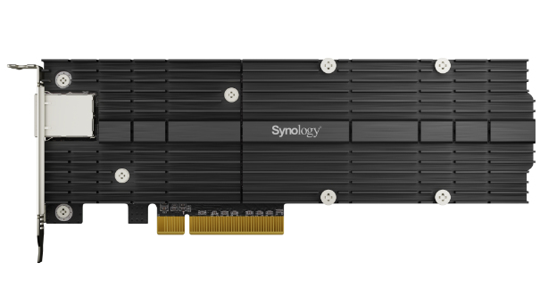 Synology E10M20-T1, PCIe, PCIe, Full-height / Low-profile, PCIe 3.0, Schwarz, NAS / Storage server