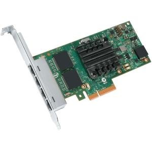 Intel I350T4V2, Eingebaut, Kabelgebunden, PCI Express, Ethernet, 1000 Mbit/s, Grün, Silber
