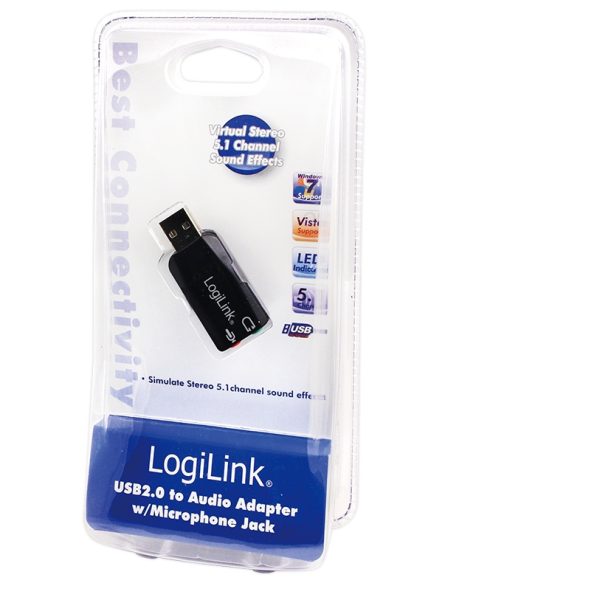 Zweites Bild vonLogiLink USB Soundkarte, 5.1 Kanäle, USB