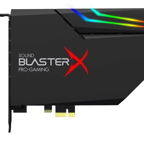 Creative Labs Sound BlasterX AE-5 Plus, 5.1 Kanäle, Eingebaut, 32 Bit, 122 dB, PCI-E