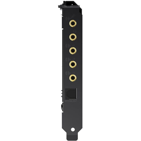 Zweites Bild vonCreative Labs Sound BlasterX AE-5 Plus, 5.1 Kanäle, Eingebaut, 32 Bit, 122 dB, PCI-E