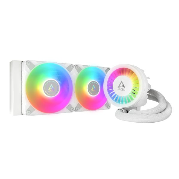 Arctic Liquid Freezer III 240 A-RGB - Multikompatibler All-in-One CPU-Wasserkühler mit A-RGB, All-in-One-Flüssigkeitskühler, 12 cm, 82,91 m³/h, Weiß