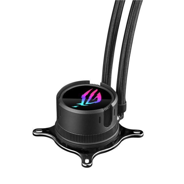 Zweites Bild vonASUS ROG Strix LC III 360 ARGB, Flüssigkeitskühlung, 12 cm, 36 dB, 70,38 cfm, Schwarz