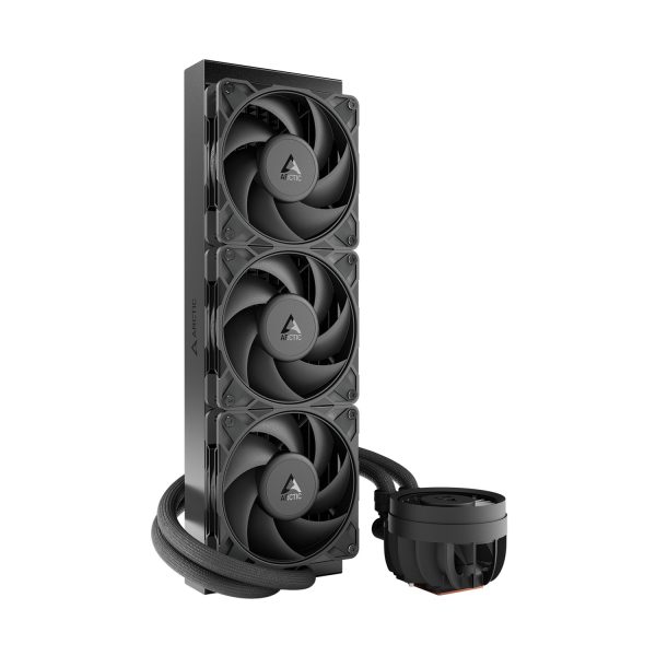 Zweites Bild vonArctic Liquid Freezer III Pro 360 - Multikompatibler All-in-One CPU-Wasserkühler, Flüssigkeitskühlung, 12 cm, 131 m³/h, Schwarz