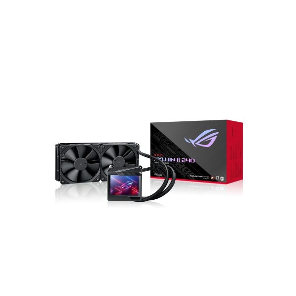 Zweites Bild vonASUS ROG RYUJIN II 240, All-in-One-Flüssigkeitskühler, 12 cm, Schwarz
