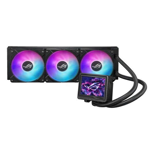 ASUS ROG Ryujin III 360 ARGB Extreme, All-in-One-Flüssigkeitskühler, 12 cm, 2800 RPM, Schwarz