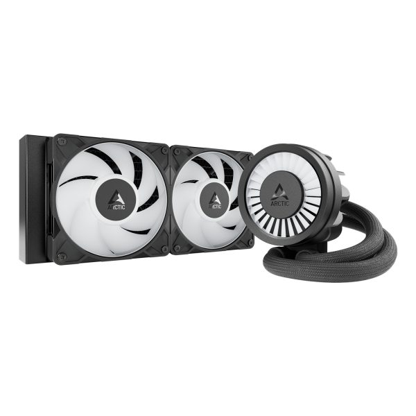 Arctic Liquid Freezer III Pro 240 A-RGB - Multikompatibler All-in-One CPU-Wasserkühler mit A-RGB, All-in-One-Flüssigkeitskühler, 12 cm, 131 m³/h, Schwarz, Weiß