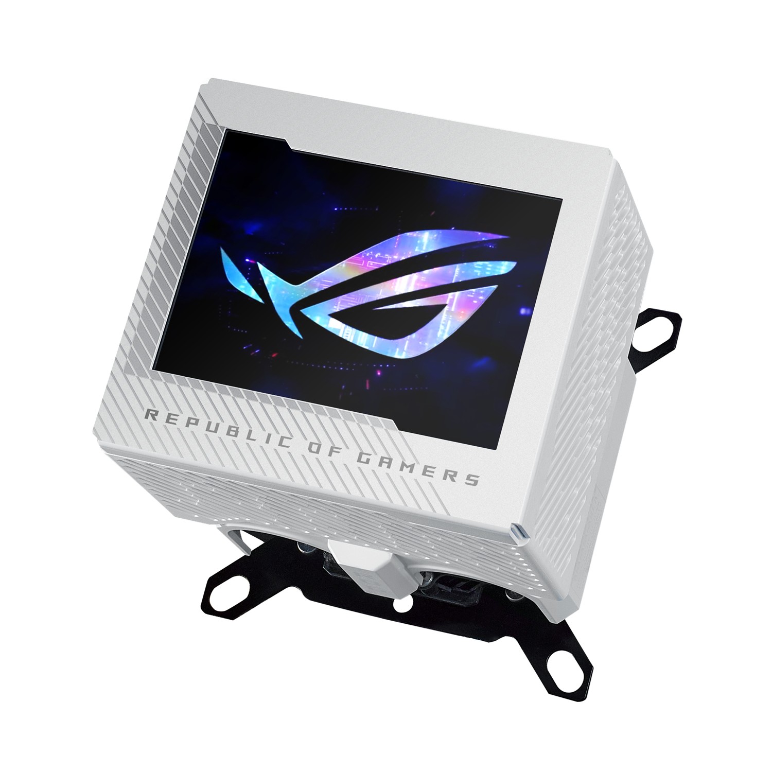 ASUS ROG RYUJIN III WB White Edition, Wasserblock, Kupfer, Weiß, LGA 1150 (Socket H3), LGA 1151 (Socket H4), LGA 1155 (Socket H2), LGA 1156 (Socket H), LGA 1200..., 1 Lüfter, 21,08 cfm