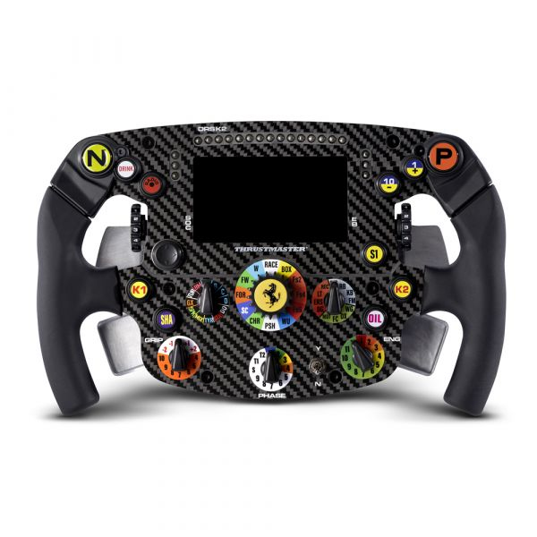 Zweites Bild vonThrustMaster SF1000, Steuerrad, PlayStation 4, PlayStation 5, Xbox One, Xbox Series S, Xbox Series X, Karbon, Karbon, 10,9 cm (4.3"), TS-XW, T-GT, T300, TX and TS-PC