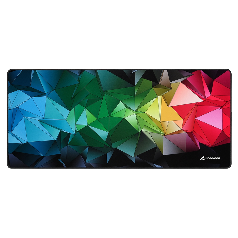 Sharkoon SKILLER SGP30, Mehrfarbig, Muster, Gummi, Textil, Anti-Rutsch-Basis, Gaming-Mauspad