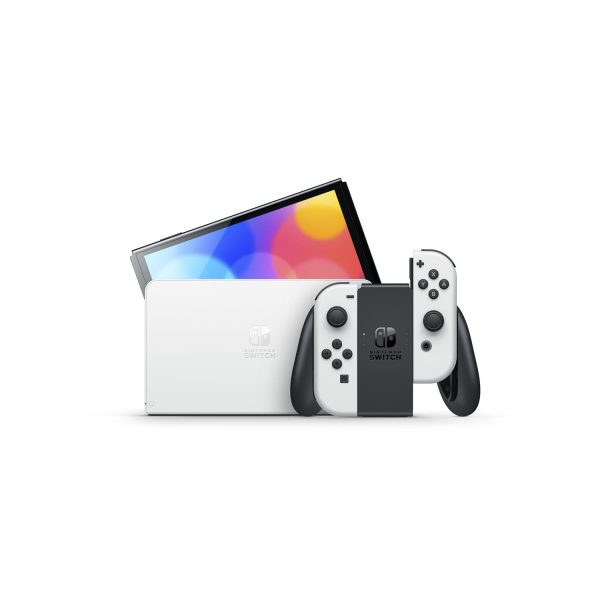 Zweites Bild vonNintendo Switch OLED, Nintendo Switch, NVIDIA Custom Tegra, Weiß, Analog / Digital, Home button, Power-Taste, Tasten