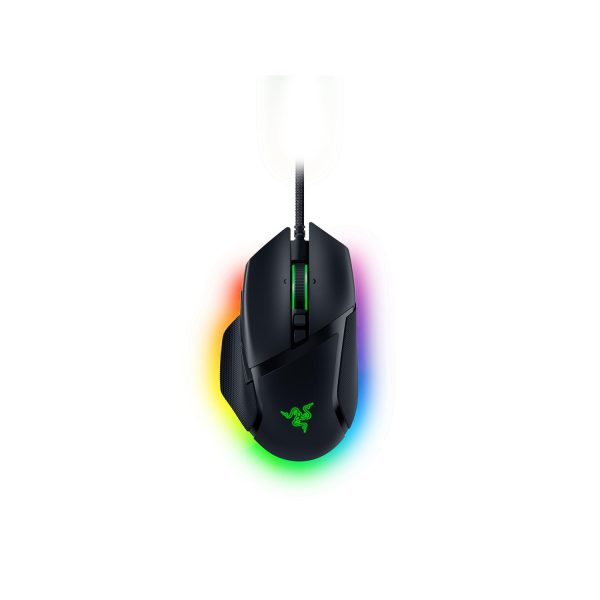 Zweites Bild vonRazer Basilisk V3, rechts, Optisch, USB Typ-A, 26000 DPI, Schwarz