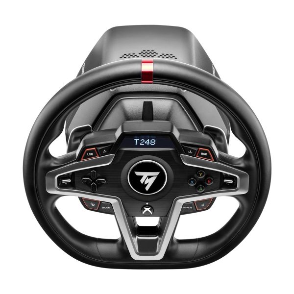 Zweites Bild vonThrustMaster 4460182, Lenkrad + Pedale, PC, Xbox One, Xbox One S, Xbox One X, Xbox Series S, Xbox Series X, Analog / Digital, Kabelgebunden, USB, Schwarz