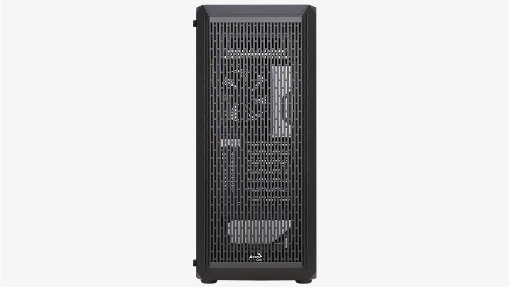 Zweites Bild vonAEROCOOL ADVANCED TECHNOLOGIES Aerocool Beam-G-BK-V1, Mini Tower, PC, Schwarz, ATX, micro ATX, Mini-ITX, ABS, Metall, Gaming