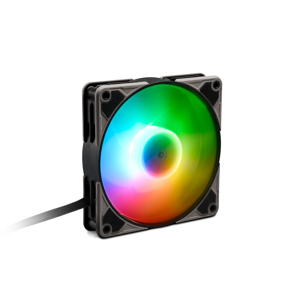Sharkoon SilentStorm 120 PWM, Ventilator, 12 cm, 400 RPM, 1400 RPM, 93,6 m³/h, Transparent