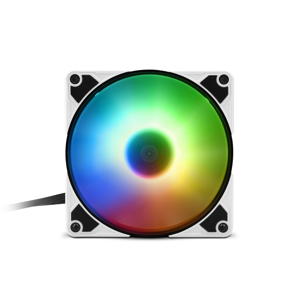 Zweites Bild vonSharkoon SilentStorm 120 PWM, Ventilator, 12 cm, 400 RPM, 1400 RPM, 93,6 m³/h, Transparent