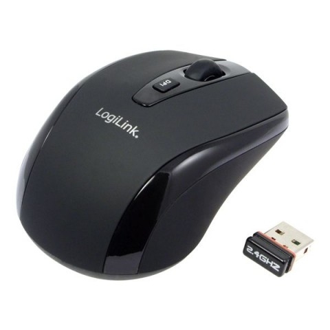 Zweites Bild vonLogiLink ID0031, Optisch, RF Wireless, 800 DPI, Schwarz