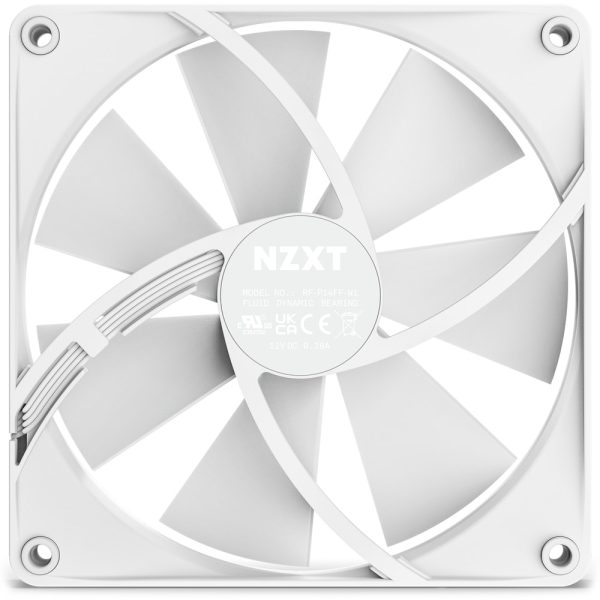 Zweites Bild vonNZXT F140P, Ventilator, 14 cm, 500 RPM, 1500 RPM, 32,1 dB, 99,68 cfm