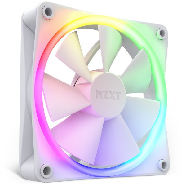 Zweites Bild vonNZXT F120 RGB, Ventilator, 12 cm, 500 RPM, 1800 RPM, 27,5 dB, 50,18 cfm