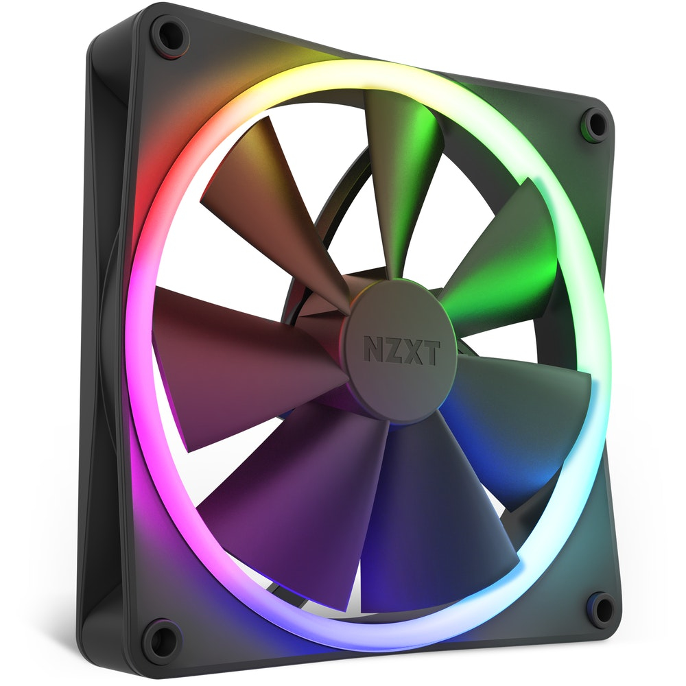 Zweites Bild vonNZXT F140 RGB, Ventilator, 14 cm, 500 RPM, 1800 RPM, 32,5 dB, 24,85 cfm