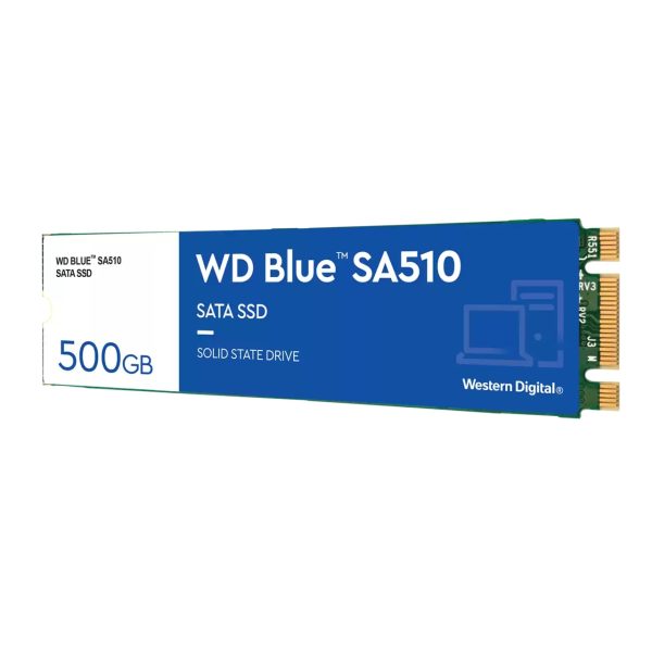 Zweites Bild vonWD Blue SA510, 500 GB, M.2, 560 MB/s, 6 Gbit/s