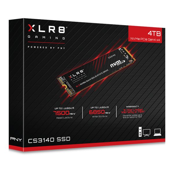 Zweites Bild vonPNY CS3140, 4000 GB, M.2, 7500 MB/s