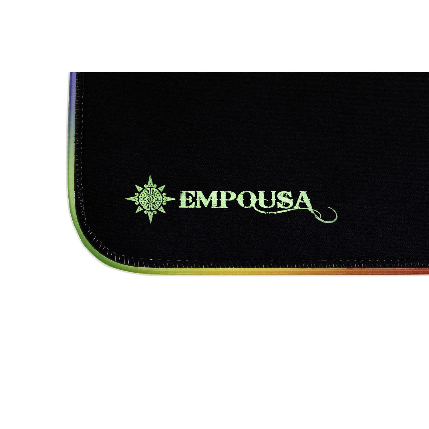 Zweites Bild vonCian Technology GmbH Inca IMP-022, Schwarz, USB, Anti-Rutsch-Basis, Gaming-Mauspad