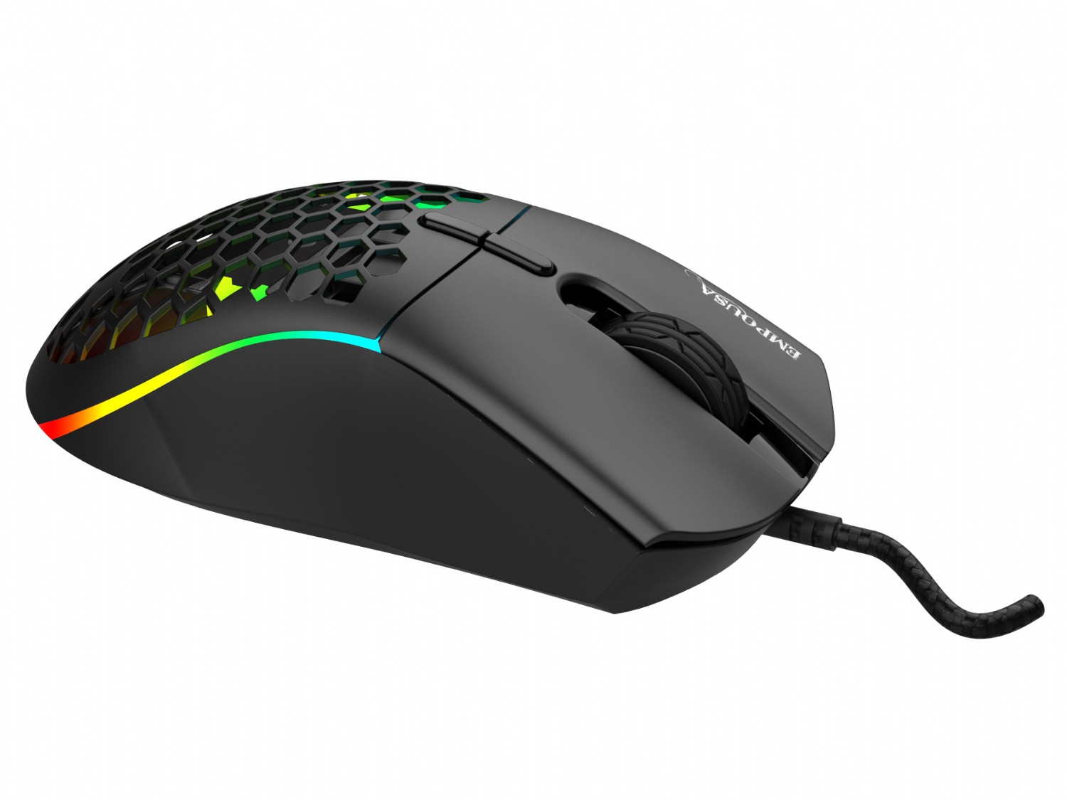 Zweites Bild vonINCA IMG-GT20, Beidhändig, Optisch, USB Typ-A, 10000 DPI, Schwarz