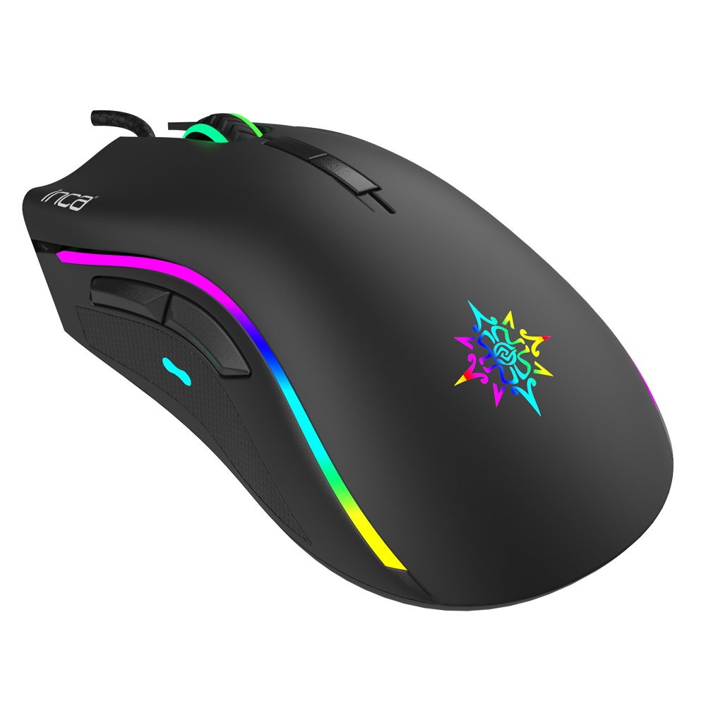 Zweites Bild vonINCA IMG-349, rechts, Optisch, USB, 6400 DPI, Schwarz