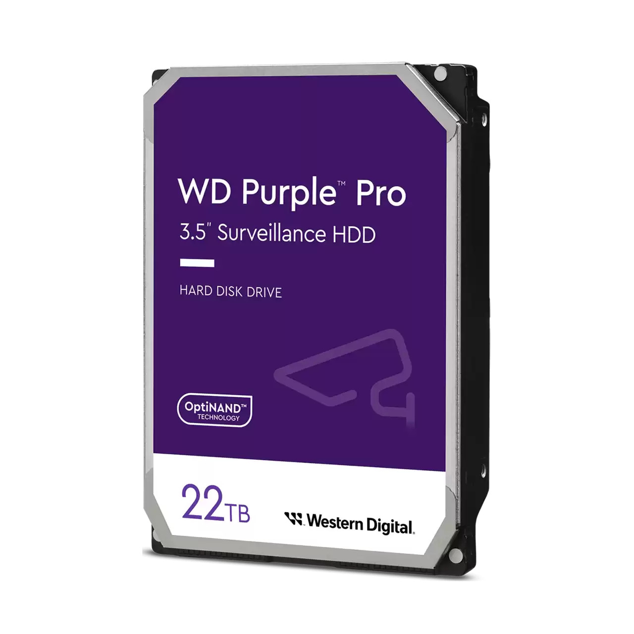 WD Purple Pro, 22 TB, 7200 RPM, 512 MB, 3.5", Serial ATA III