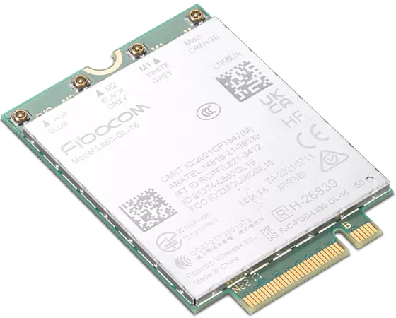 Lenovo 4XC1K20995, Eingebaut, Kabellos, M.2, WWAN, 1000 Mbit/s