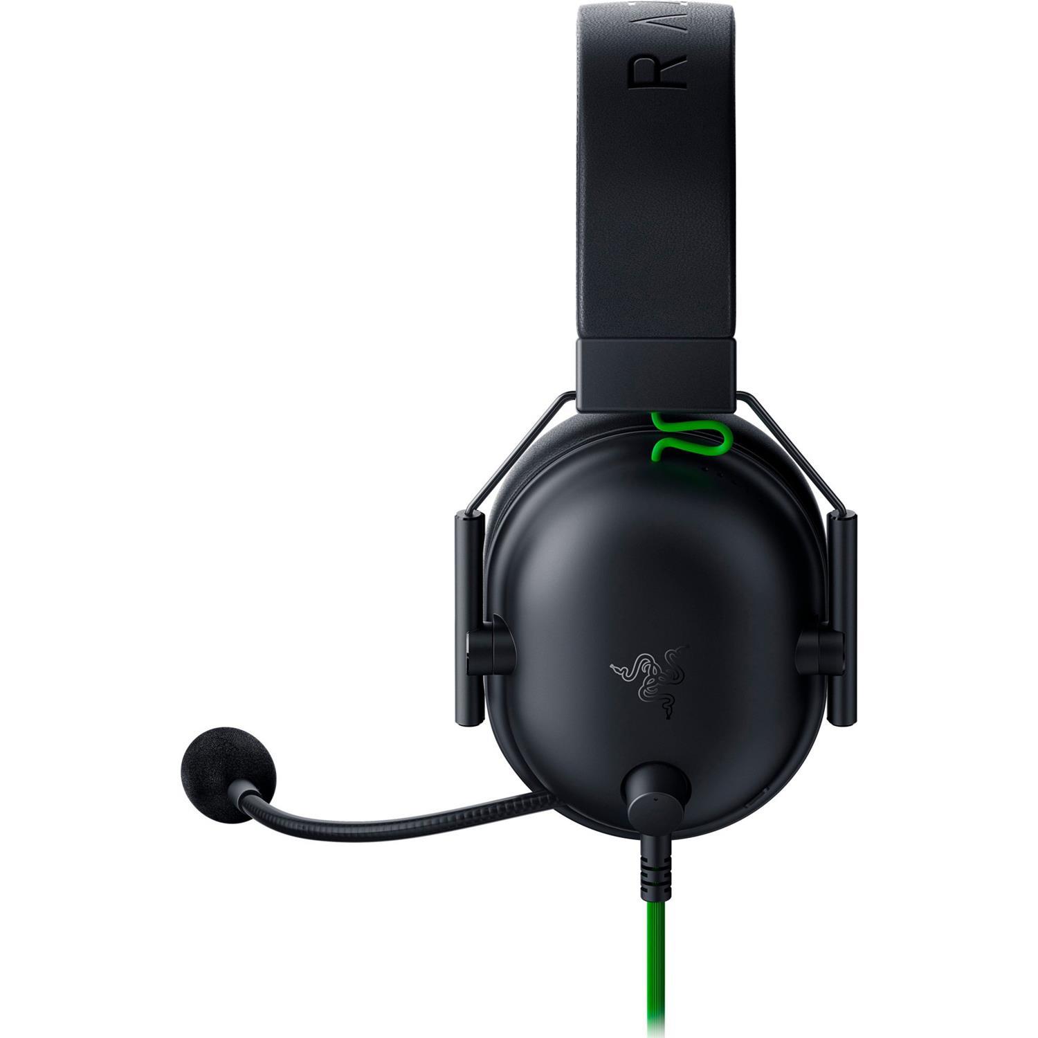 Zweites Bild vonRazer Blackshark V2 X, Kabelgebunden, 20 - 20000 Hz, Gaming, 240 g, Kopfhörer, Schwarz, Grün