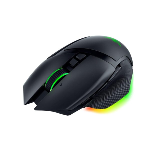 Zweites Bild vonRazer Basilisk V3 Pro, rechts, Optisch, RF Wireless + Bluetooth + USB Type-C, 30000 DPI, Schwarz