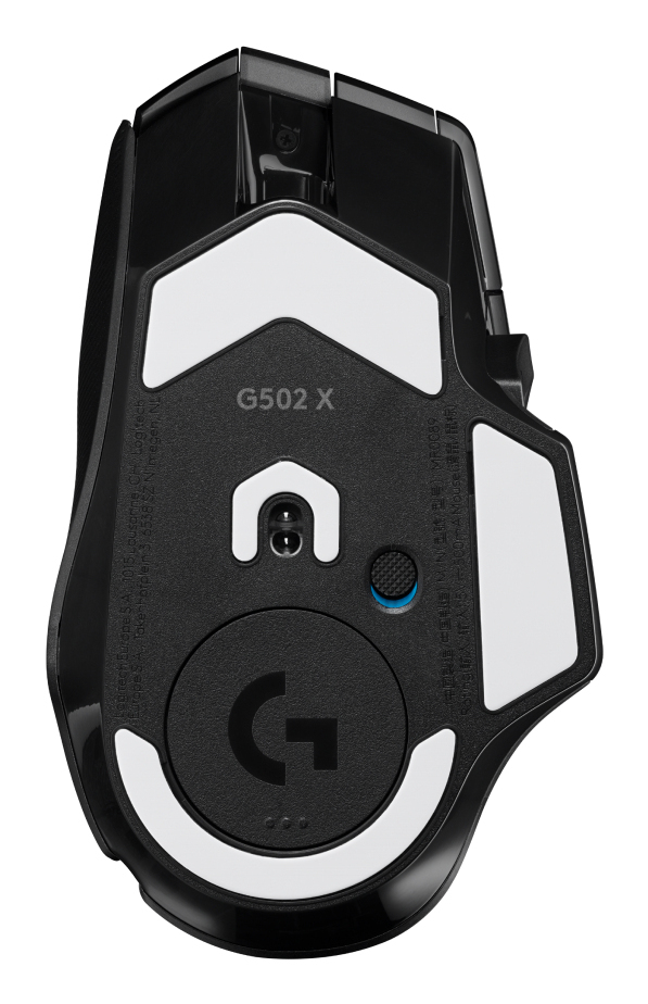 Logitech G G502 X LIGHTSPEED, rechts, Optisch, RF Wireless, 25600 DPI, Schwarz