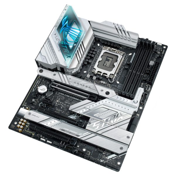 Zweites Bild vonASUS ROG STRIX Z790-A GAMING WIFI D4, AMD, LGA 1700, Intel® Celeron®, Intel® Core™ i3, Intel® Core™ i5, Intel® Core™ i7, Intel® Core™ i9,..., LGA 1700, DDR4-SDRAM, 128 GB