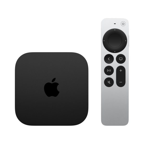 Zweites Bild vonApple TV 4K, Apple, A15, 128 GB, AVC, H.264, HEVC, M4V, MP4, MPEG4, AAC, AC3, AIFF, EAC3, FLAC, HE-AAC, MP3, MP3 VBR, WAV, GIF, HEIF, JPEG, TIFF